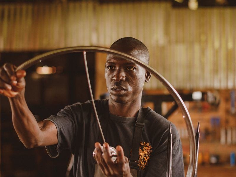 Youth in a vocational training and apprenticeship programme